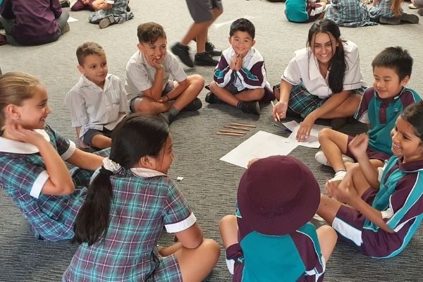 St Anthony’s enjoyed a successful launch of the inaugural K-7 Peer support Groups program, run by our Year 7 and Year 4 leaders