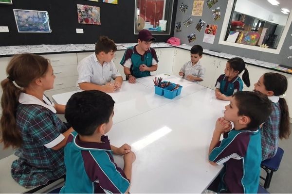 St Anthony’s enjoyed a successful launch of the inaugural K-7 Peer support Groups program, run by our Year 7 and Year 4 leaders
