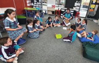 St Anthony’s enjoyed a successful launch of the inaugural K-7 Peer support Groups program, run by our Year 7 and Year 4 leaders